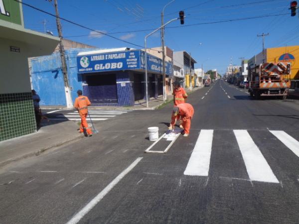 SUTRAN segue cronograma de sinalização durante o feriado