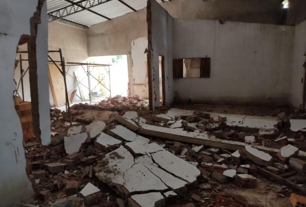 Parede desaba e trabalhador morre durante obra no Norte do Piauí