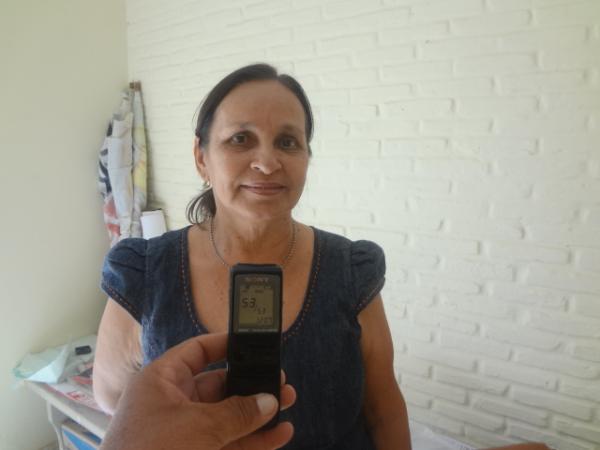 L&eacute;a Almeida concorre &agrave; reelei&ccedil;&atilde;o da presid&ecirc;ncia do SINTE-Floriano.(Imagem:FlorianoNews)