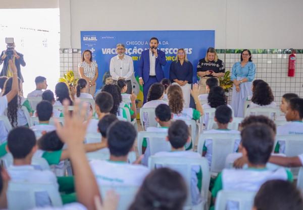 Campanha de vacinação nas escolas Seduc garante saúde preventiva para estudantes(Imagem:Divulgação)