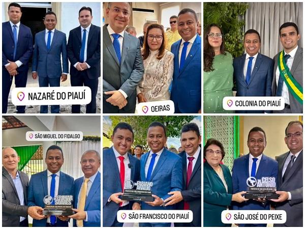  Deputado federal Dr. Francisco Costa participa de solenidades de posse em sete munic&iacute;pios do Piau&iacute;.(Imagem:Reprodu&ccedil;&atilde;o/Instagram)