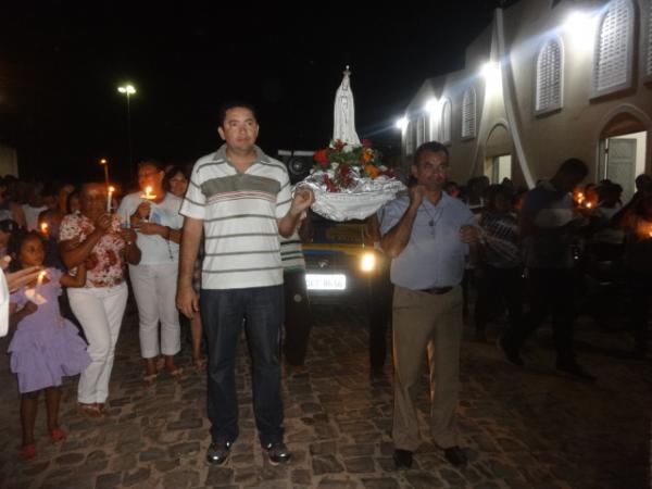 Procissão encerrou os festejos de Nossa Senhora de Fátima em Floriano