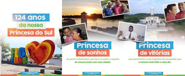 Deputado Francisco Costa parabeniza Floriano pelo 124º aniversário de emancipação política