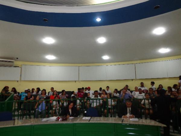E. P. P. apresenta Projeto ambiental em Sess&atilde;o Ordin&aacute;ria da C&acirc;mara Municipal de Floriano(Imagem:FlorianoNews)