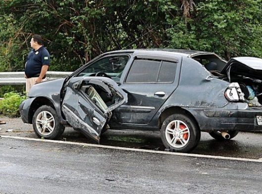 Acidente na BR-343 deixa quatro pessoas feridas em Buriti do Lopes