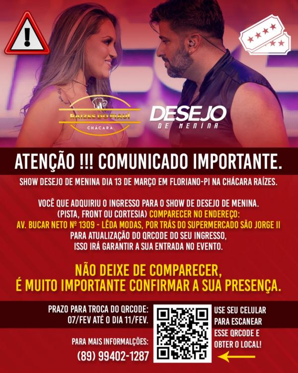 Comunicado(Imagem:Divulga&ccedil;&atilde;o)