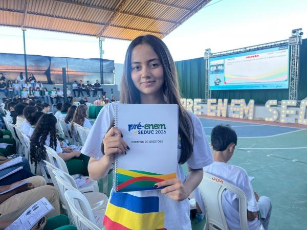 Pré-Enem Seduc reúne mais de 800 estudantes durante revisão em Paulistana