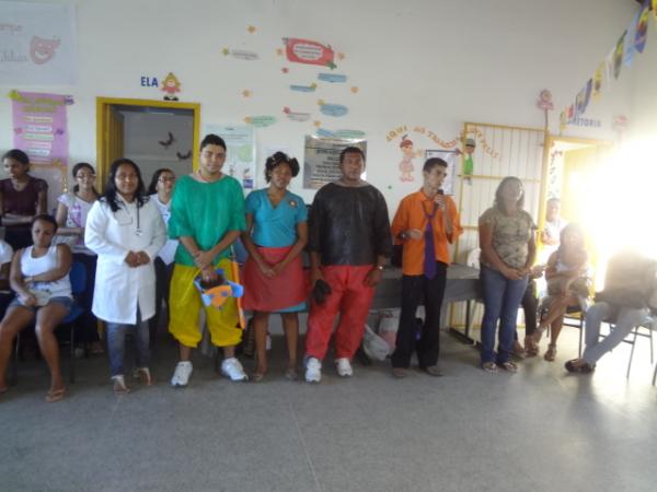 Acad&ecirc;micos da UESPI realizaram Projeto Teatro em A&ccedil;&atilde;o em Floriano.(Imagem:FlorianoNews)