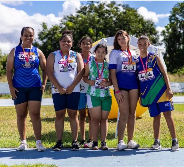 Meeting reúne atletas de 23 municípios e classifica piauienses para etapa nacional das Paralimpíadas Escolares(Imagem:Ascom Secepi)