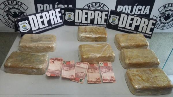 Suspeitos de tráfico são presos com 7 kg de cocaína na Zona Norte de Teresina