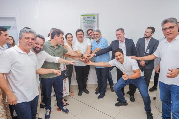 Inaugura&ccedil;&atilde;o do Novo Hospital Regional de Picos (SESAPI)(Imagem:Reprodu&ccedil;&atilde;o)