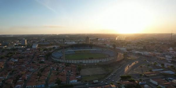 Est&aacute;dio Albert&atilde;o (Imagem:Gustavo Cavalcante / TV Clube)