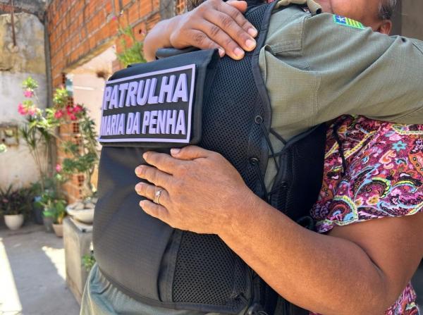Com alta de 376% na capital, Patrulha Maria da Penha amplia atendimentos em 2024 ap&oacute;s um ano de descentraliza&ccedil;&atilde;o.(Imagem:Divulga&ccedil;&atilde;o)