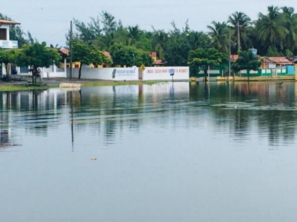Registro em Cajueiro da Praia.(Imagem:Reprodu&ccedil;&atilde;o)