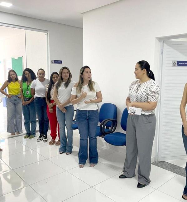 Sa&uacute;de de Floriano realiza a&ccedil;&atilde;o em alus&atilde;o ao 