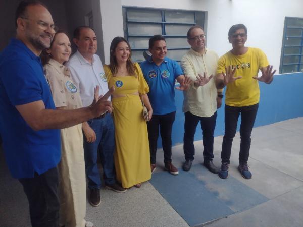 Candidatos Antônio Reis e Joab Curvina da Coligação