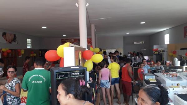 Armazém Paraíba reinaugura novas instalações em Sebastião Leal.(Imagem:Divulgação)