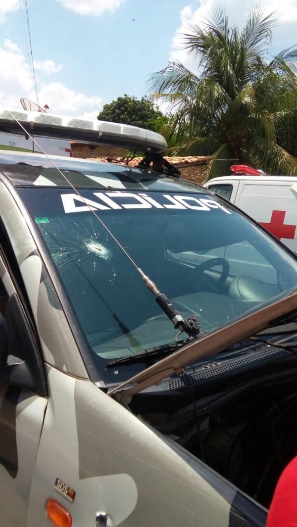 Assalto a carro forte em Floriano: troca de tiros e policial da For&ccedil;a T&aacute;tica baleado(Imagem:Divulga&ccedil;&atilde;o)
