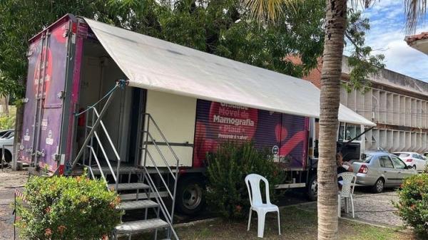 Caminhões da Mamografia levam atendimentos a nove cidades do Piauí em setembro
