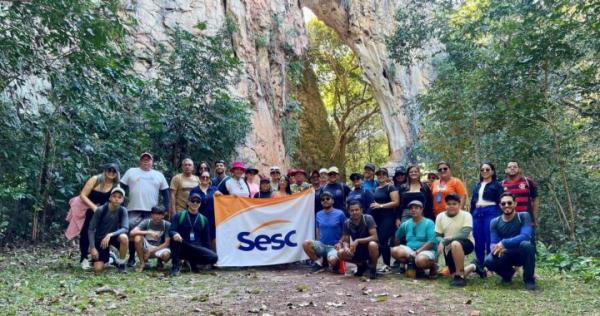 Sesc leva participantes ao Parque Nacional de Sete Cidades