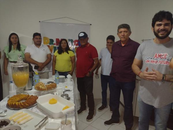  Coletiva de imprensa no gabinete do deputado Dr. Marcus Vin&iacute;cius destaca valoriza&ccedil;&atilde;o da comunica&ccedil;&atilde;o em Floriano. (Imagem:FlorianoNews)