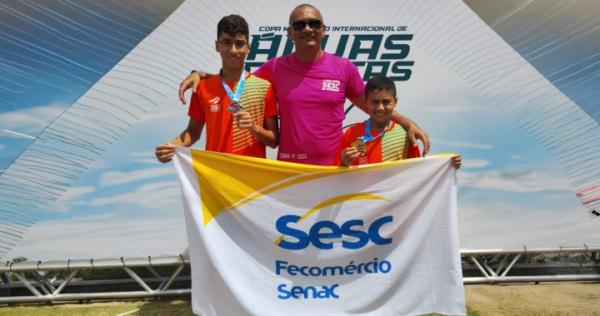 Atletas do Sesc no Piauí participam da IV Copa Amazônia Internacional de Natação 2026
