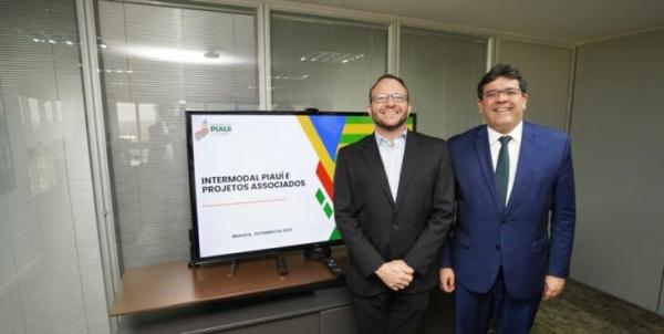 Governador visita empresa especializada que fará Plano de Logística de Transportes do Piauí