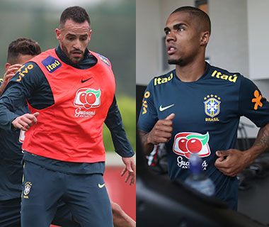 Renato Augusto e Douglas Costa estão vetados do amistoso contra a Croácia