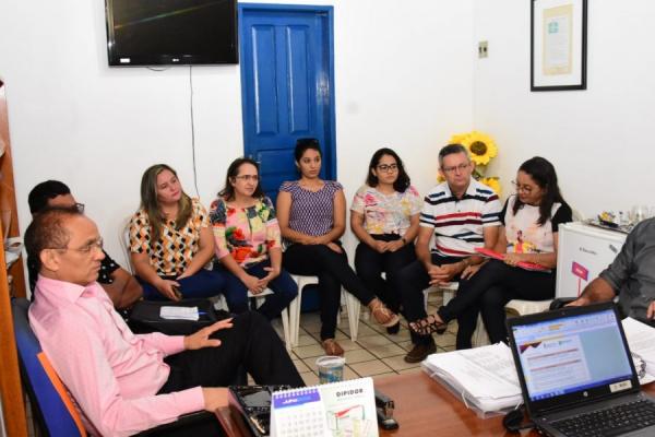 Saúde e Educação participam de reunião do IEGM com o TCE-PI