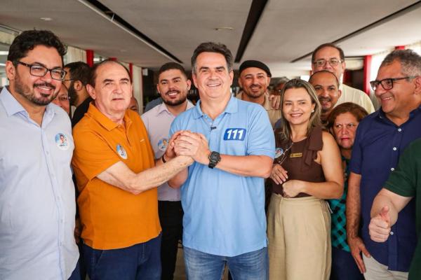 Em Floriano, Ciro Nogueira recebe apoio da base do prefeito do PSD e de deputado do PT(Imagem:Ascom)