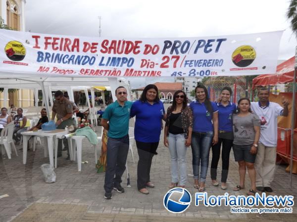 I Feira da Sa&uacute;de do PRO/PET leva exames gratuitos a florianenses.(Imagem:FlorianoNews)