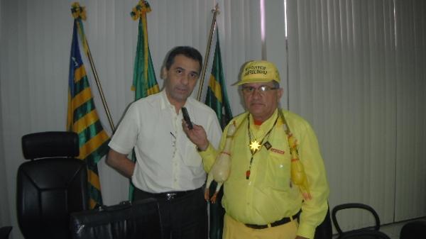 Prefeito Gilberto J&uacute;nior(Imagem:FlorianoNews)