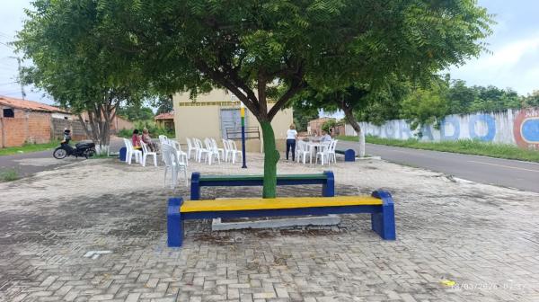 Saúde na Praça leva atendimentos gratuitos para moradores do bairro Vila do Bec, em Barão de Grajaú