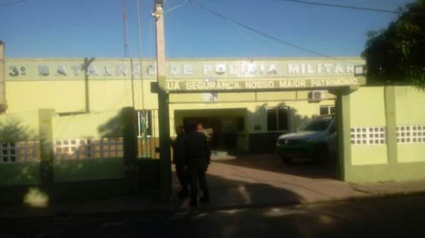 Batalh&atilde;o da PM de Floriano(Imagem:FlorianoNews)