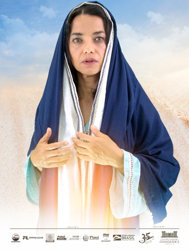 Paixão de Cristo de Floriano: Ana Cecília Costa se prepara para viver Maria