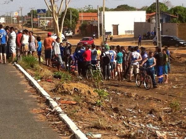 Acidente entre carro e moto deixa dois feridos na BR-316.(Imagem:Marlene Dias   )