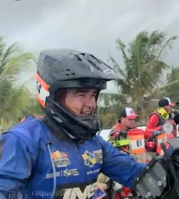 Piloto Rummeniggie Costa é campeão dos sertões na MT3 e 10º na geral das motos