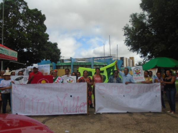 Sindicato dos Trabalhadores Rurais realiza ato contra a Reforma da Previd&ecirc;ncia.(Imagem:FlorianoNews)