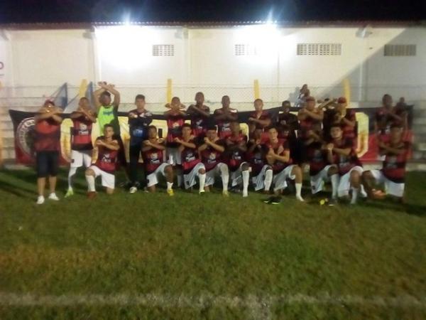 Flamengo-PI vence Barras a poucos dias da Copa Piau&iacute;.(Imagem:Kl&eacute;cio Boleiro)