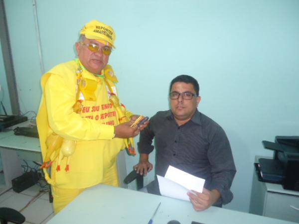 F&aacute;bio Santana, coordenador da 3&ordm; CIRETRAN do munic&iacute;pio. (Imagem:FlorianoNews)