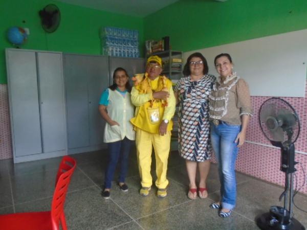 Escola Pequeno Pr&iacute;ncipe apoia festival estudantil do Projeto Amarelinho.(Imagem:FlorianoNews)