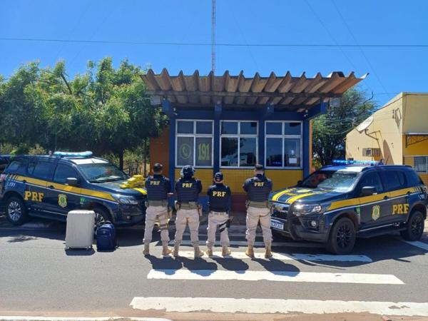 PRF no Piauí apreende 13 tabletes de cocaína na cidade de Picos