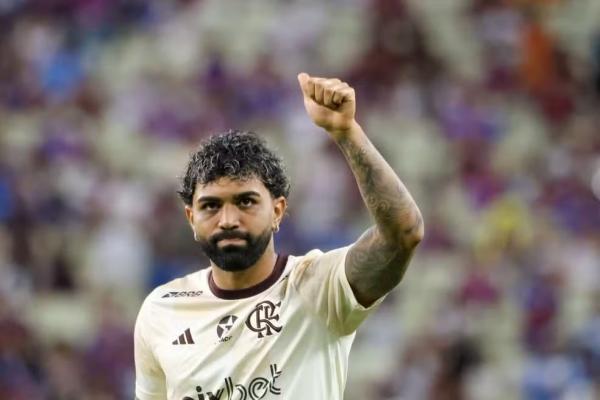 Para não correr riscos de gancho, Flamengo encaminha ausência de Gabigol em jogo com o Criciúma