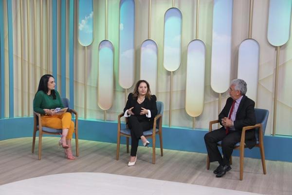  Liana Chaib defende ajuste na lei trabalhista e fala da emo&ccedil;&atilde;o de ser ministra do TST.(Imagem:Cidadeverde.com )