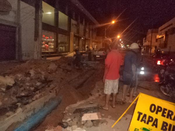 Concluída a rede de abastecimento de água em Floriano