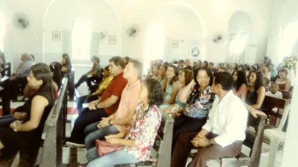 Missa em A&ccedil;&atilde;o de Gra&ccedil;as marca anivers&aacute;rio da cidade de Bar&atilde;o de Graja&uacute;.(Imagem:FlorianoNews)