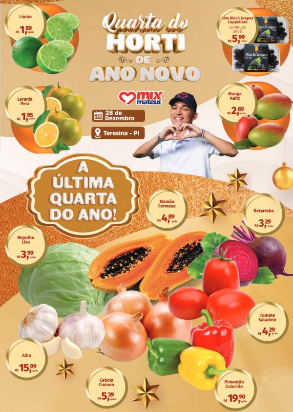 Quarta do hortifruti Mix Mateus(Imagem:Divulga&ccedil;&atilde;o)