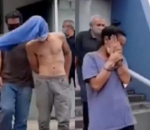 Floriano: Casal é preso em flagrante e homem debocha de prisão