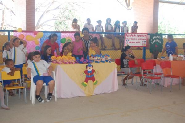Escola Municipal Jos&eacute; Francisco Dutra realiza Semana da Crian&ccedil;a.(Imagem:Waldemir Miranda)