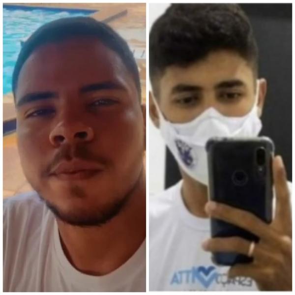 Guilherme e Marcelino, v&iacute;timas de acidente(Imagem:Reprodu&ccedil;&atilde;o)